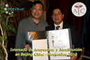 cetificado entregado por la academia china de ciencias medicas de la medicina tradicional china por el curso de acupuntura