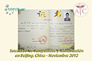certificación del curso de acupuntura en china
